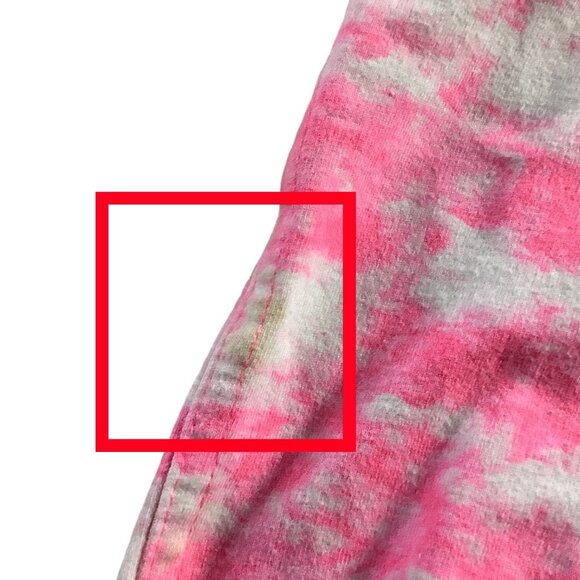 Freestyle Revolution Girls Pink Tie Dye Bermuda Shorts Size 12 Elastic Waist - Picture 5 of 10
